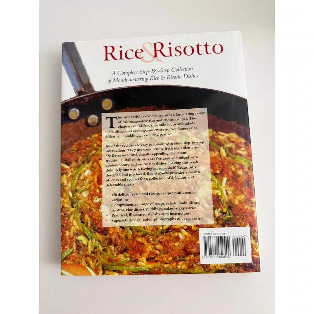 Rice & Risotto Cookbook Elizabeth Wolf-Cohen 120 Recipes Step-by-Step